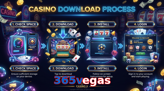 Game list for 365Vegas download section